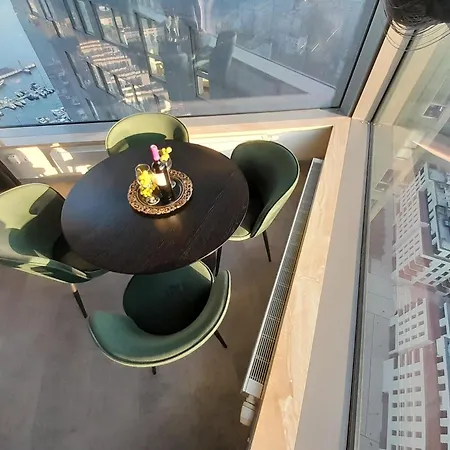 Sea Towers Penthouse - Panorama Top Corner - 28 Last Floor * Gdyně