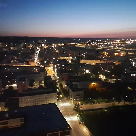Ikona Sea Towers Panoramic Penthouse - 28 Pietro! Balkon! Klimatyzacja! Parking! * Gdynia