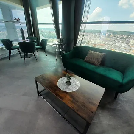 Lejlighed Ikona Sea Towers Panoramic Penthouse - 28 Pietro! Balkon! Klimatyzacja! Parking!
