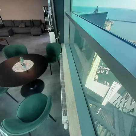 Lejlighed Ikona Sea Towers Panoramic Penthouse - 28 Pietro! Balkon! Klimatyzacja! Parking! *