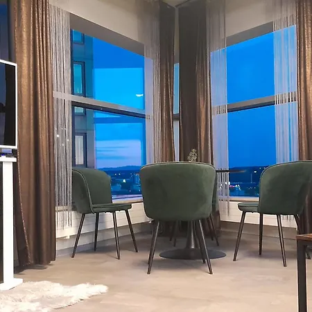 דירה Sea Towers - Panoramic Sky Penthouse - 28Th Floor גדינייה