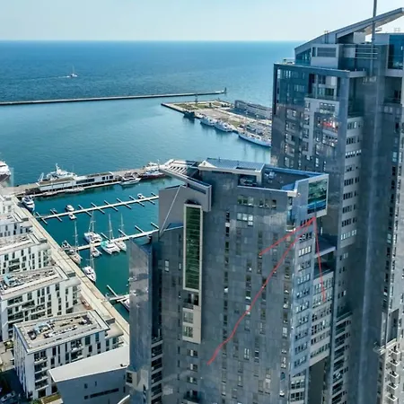 Ikona Sea Towers - 28th Floor - 360 Panorama Penthouse - Gdynia