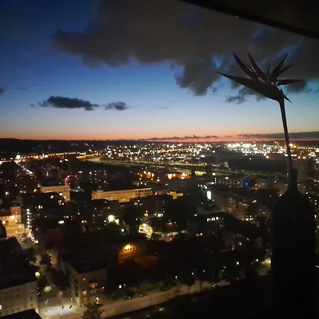 דירה Ikona Gdyni - 28th Floor - 360 Panorama Penthouse - Sea Towers גדינייה