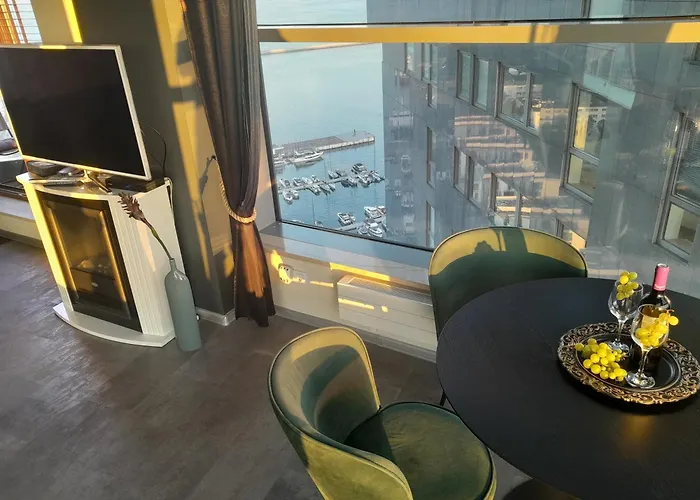 Apartament Sea Towers Penthouse -28th Last Floor - 360 Panorama - Ikona Baltyku Gdynia