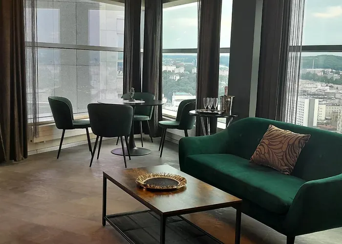 Sea Towers Penthouse -28th Last Floor - 360 Panorama - Ikona Baltyku Apartament Gdynia