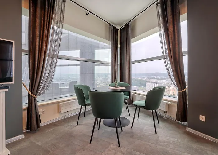 Daire Ikona Baltyku - 28th Floor - 360 Panorama Penthouse - Sea Towers Gdynia