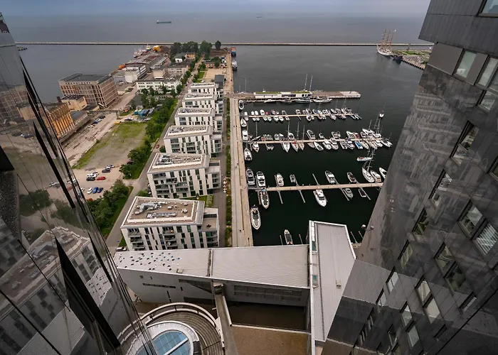 Sea Towers Penthouse -28th Last Floor - 360 Panorama - Ikona Baltyku Apartament Gdynia