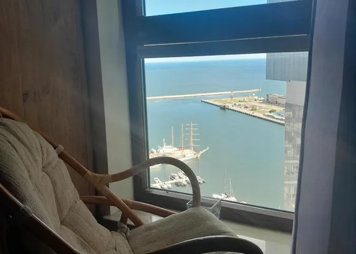 Ikona Baltyku - 28th Floor - 360 Panorama Penthouse - Sea Towers Daire Gdynia