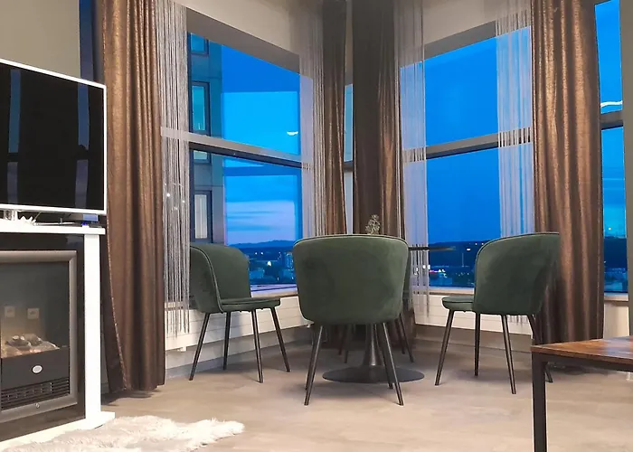 Daire Ikona Baltyku - 28th Floor - 360 Panorama Penthouse - Sea Towers Gdynia