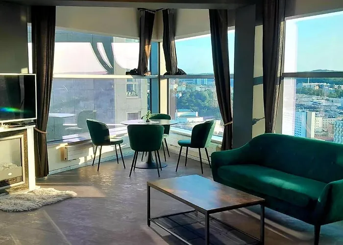 Apartament Sea Towers Penthouse -28th Last Floor - 360 Panorama - Ikona Baltyku *