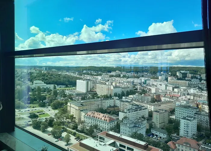 شقة Ikona Baltyku - 28th Floor - 360 Panorama Penthouse - Sea Towers غدينيا