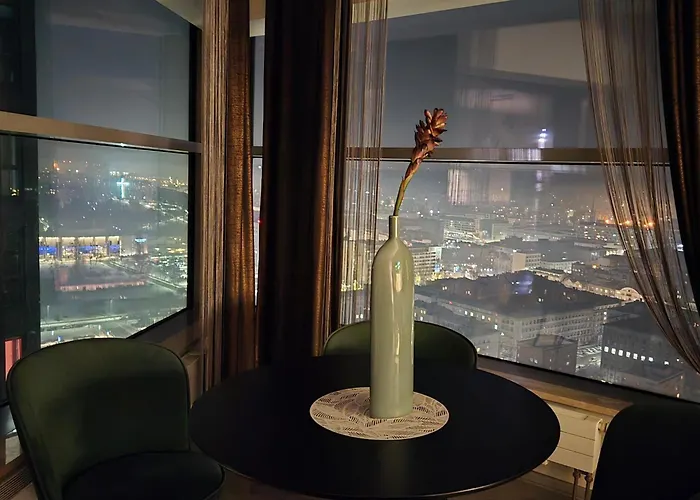 Sea Towers Penthouse -28th Last Floor - 360 Panorama - Ikona Baltyku Apartament Gdynia