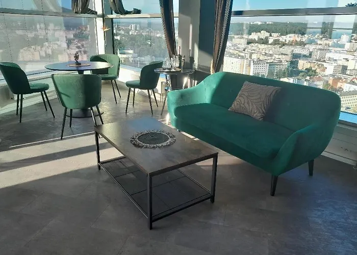 Ikona Baltyku - 28th Floor - 360 Panorama Penthouse - Sea Towers Apartamento Gdynia