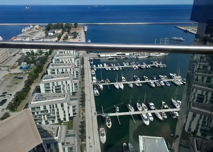 Sea Towers Penthouse -28th Last Floor - 360 Panorama - Ikona Baltyku Gdynia