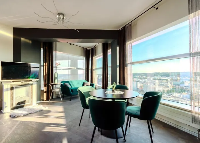 Apartament Sea Towers Penthouse -28th Last Floor - 360 Panorama - Ikona Baltyku