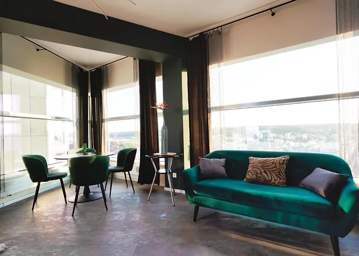 Ikona Baltyku - 28th Floor - 360 Panorama Penthouse - Sea Towers * غدينيا