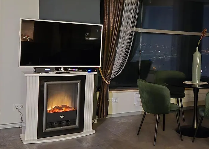 شقة Ikona Baltyku - 28th Floor - 360 Panorama Penthouse - Sea Towers